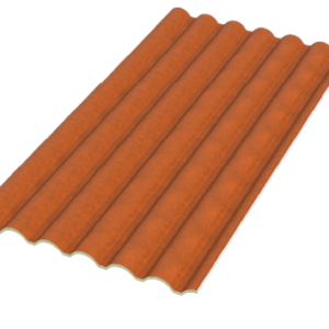 KingRoof Colonial Ondulada - Teja tipo sándwich para techo